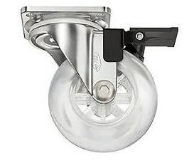 RODIZIO SILICONE HD 50 C/ FREIO
