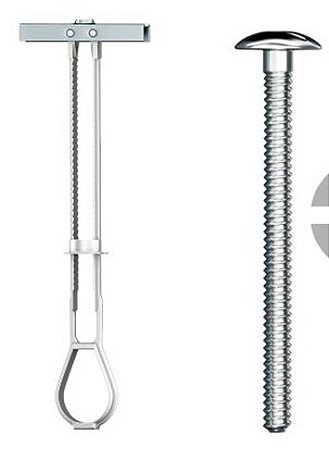 BUCHA SFORBOLT 1/4 C/ PARAFUSO