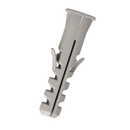 BUCHA PLASTICA C/ ABA 8MM PACOTE C/ 100