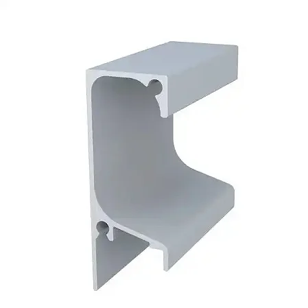 PERFIL ARAPUXE PUXADOR 046/TL 18MM TAMPA ALUMINIO FOSCO