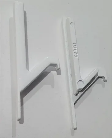 PONTEIRA MMO 3018 45° BRANCO 18mm