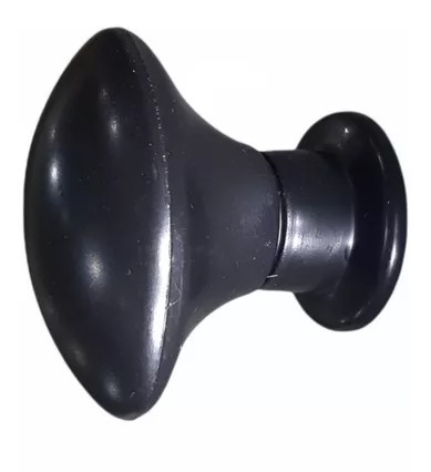 PUXADOR INDART OVAL GRANDE PRETO
