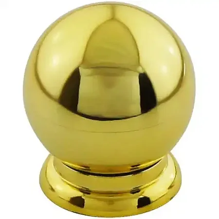 PUXADOR INDART BOLA DOURADA 32MM