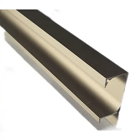 PERFIL ARAPUXE PUXADOR 046/TL 18MM TAMPA BRONZE