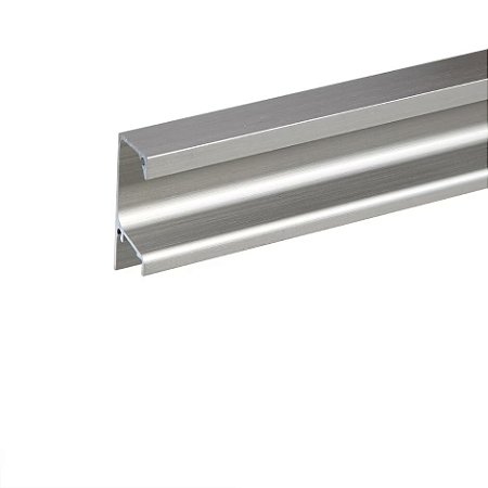 PERFIL MMO PUXADOR 3546P 18mm INOX POLIDO P/ TAMPINHA