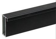 PERFIL MMO PORTA ALUMINIO 1036N PRETO