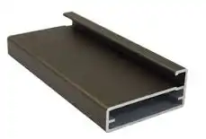 PERFIL ARAPUXE PORTA ALUMINIO 1036 BRONZE