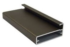 PERFIL MMO PORTA ALUMINIO 1036N BRONZE