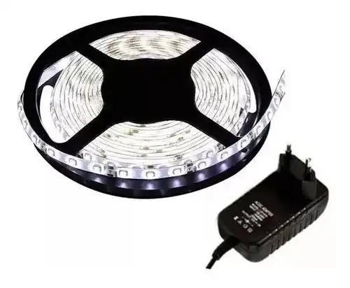 FITA LED BRANCO FRIO C/ FONTE 5m