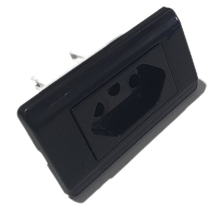 TOMADA EMBUTIR 20 A PRETO