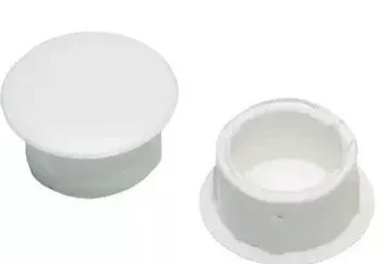 TAPA FURO 10MM BRANCO C/ 100 PÇS