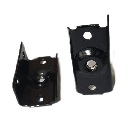 CHAPA L ROSCA 1/4 PRETO 15MM