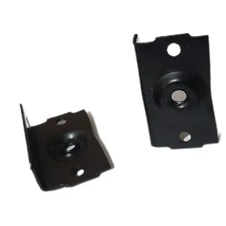 CHAPA U ROSCA 1/4 PRETO 15MM
