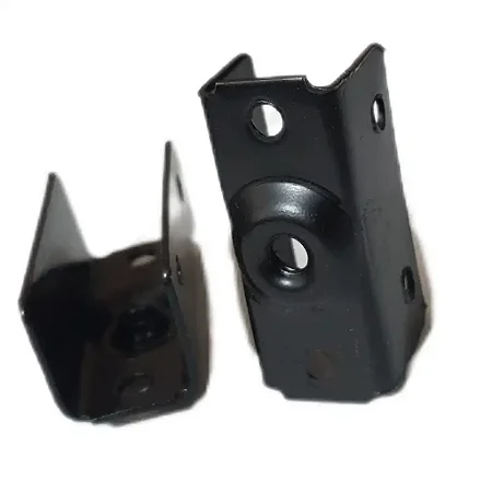 CHAPA U ROSCA 1/4 PRETO 18MM
