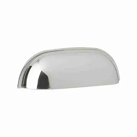 PUXADOR CONCHA LAUREN 64 CROMADO UV