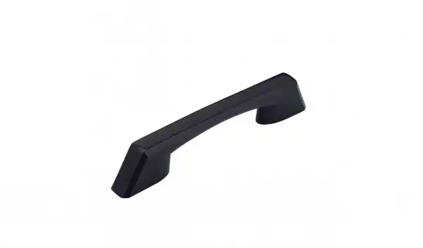 PUXADOR ARES 96/128 PRETO FOSCO