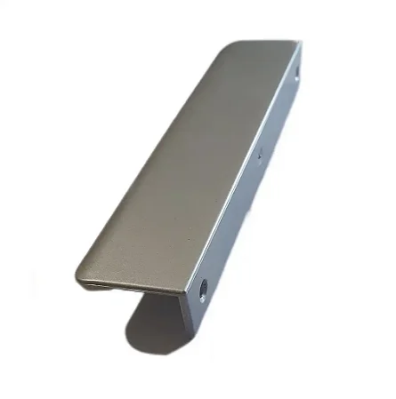PUXADOR LISBOA SLIM 128MM PRATA FOSCO
