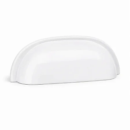 PUXADOR CONCHA LAUREN 64 BRANCO