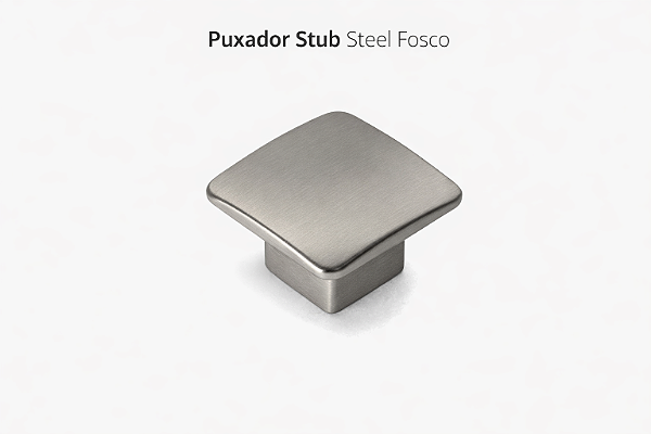 PUXADOR STUB STEEL FOSCO
