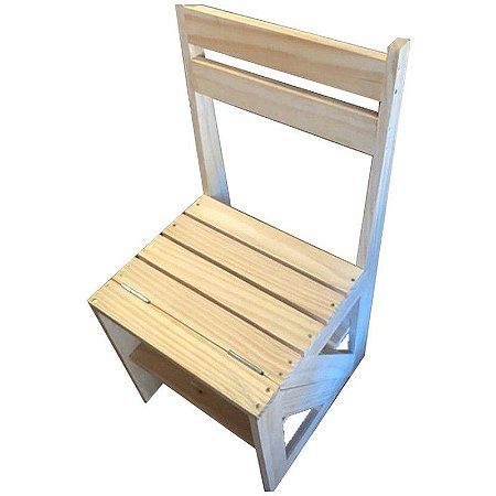 Cadeira que Vira Escada com 4 Degraus