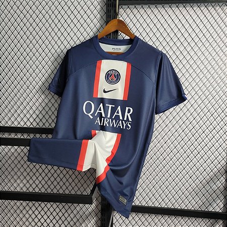 Camisa Paris Saint-Germain I 2022/23 - Masculina - Modelo Player - Azul -  Camisa 10 sport