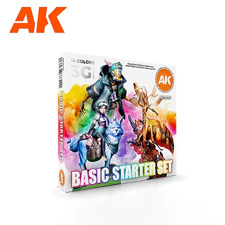 BASIC STARTER SET - 14 Cores Selecionadas por Jose Davinci - Sua