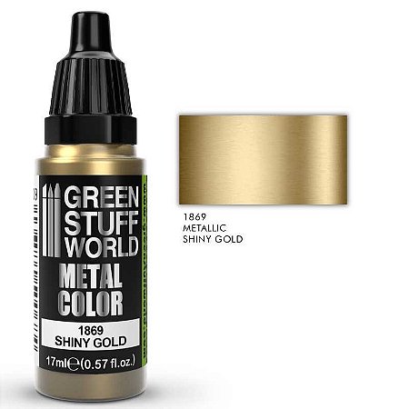 Tinta Metálica SHINY GOLD - Green Stuff World (17ml)