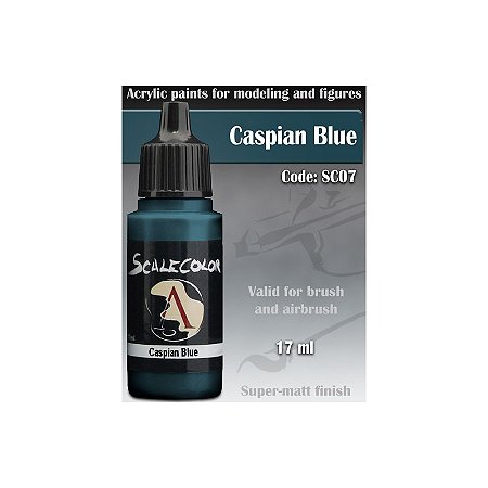 Tinta Acrílica Scalecolor - CASPIAN BLUE - Scale75 (17ml)