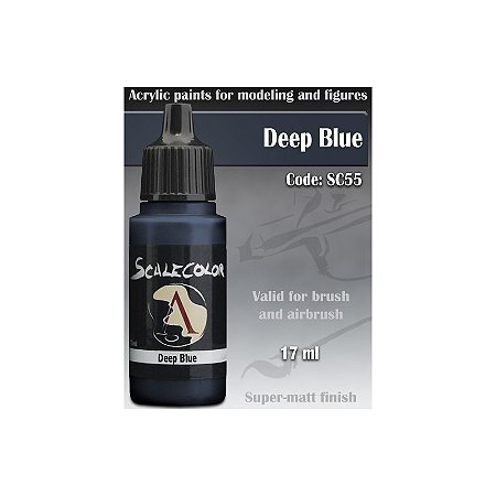 Tinta Acrílica Scalecolor - DEEP BLUE - Scale75 (17ml)
