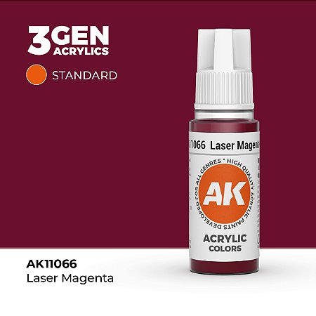 Tinta Acrílica LASER MAGENTA - AK Interactive (17ml)
