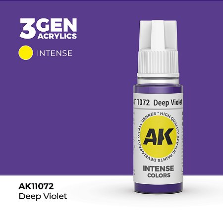 Tinta Acrílica DEEP VIOLET - AK Interactive (17ml)