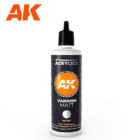 Verniz MATT fosco - AK Interactive (100ml)