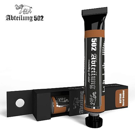 Tinta Óleo BURNT UMBER - AK Interative/Abteilung 502 (20ml)