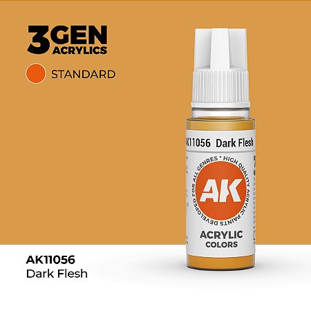 Tinta Acrílica DARK FLESH - AK Interactive (17ml)
