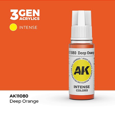 Tinta Acrílica DEEP ORANGE - AK Interactive (17ml)