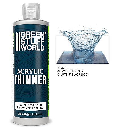 Thinner Acrílico - Green Stuff World (240 ml)