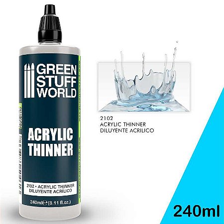 Thinner Acrílico - Green Stuff World (240 ml)