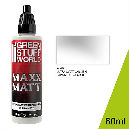Verniz MAXX MATT ULTRA FOSCO - Green Stuff World (60ml)