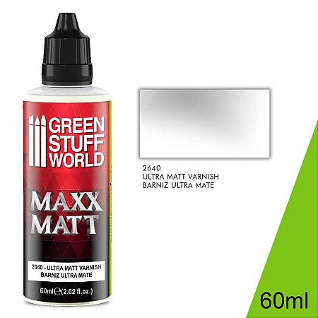 Verniz MAXX MATT ULTRA FOSCO - Green Stuff World (60ml)