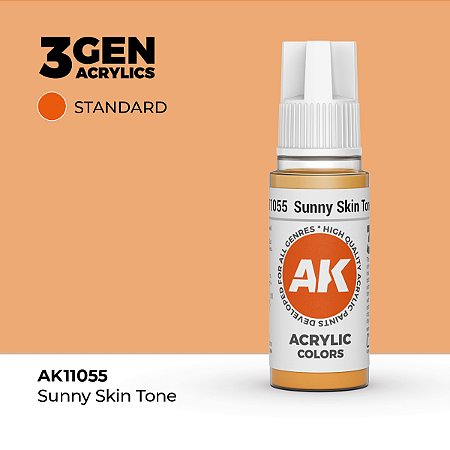 Tinta Acrílica SUNNY SKIN TONE - AK Interactive (17ml)