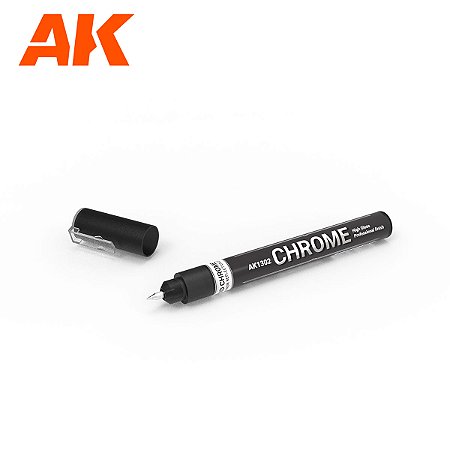 Marcador Líquido CROMADO - AK Interactive (1 unidade)