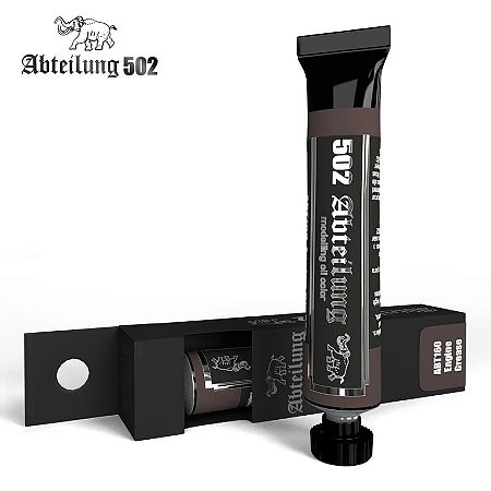 Tinta Óleo ENGINE GREASE - AK Interative/Abteilung 502 (20ml)