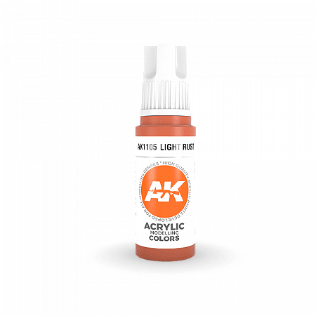 Tinta Acrílica LIGHT RUST - AK Interactive (17ml)