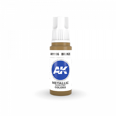 Tinta Metálica BRONZE - AK Interactive (17ml)