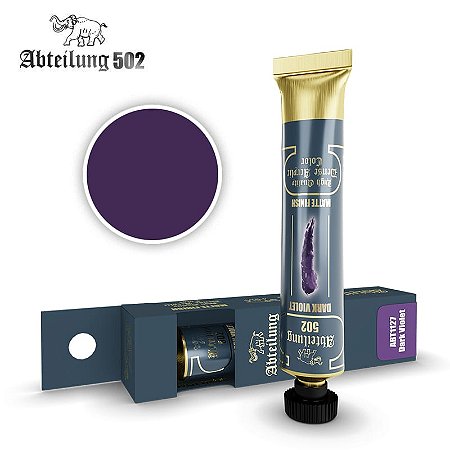 Tinta Acrílica Artística DARK VIOLET - AK Interactive/Abteilung 502 (20ml)
