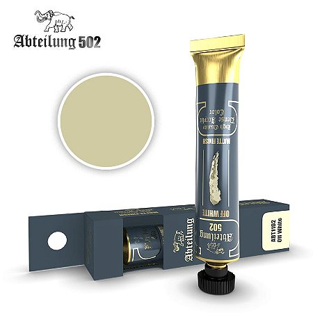 Tinta Acrílica Artística OFFWHITE - AK Interactive/Abteilung 502 (20ml)