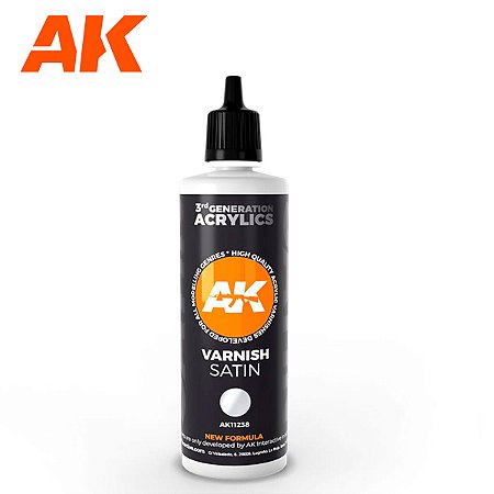 Verniz SATIN semi brilho - AK Interactive (100ml)