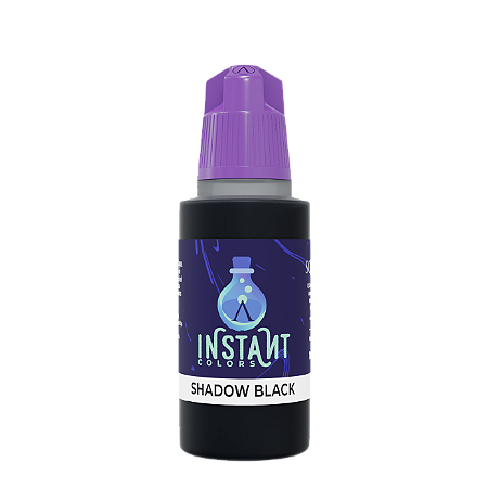 Tinta Acrílica Instant Colors - SHADOW BLACK - Scale75 (17ml)