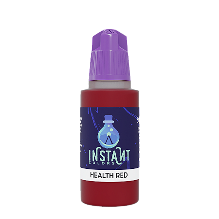 Tinta Acrílica Instant Colors - HEALTH RED - Scale75 (17ml)