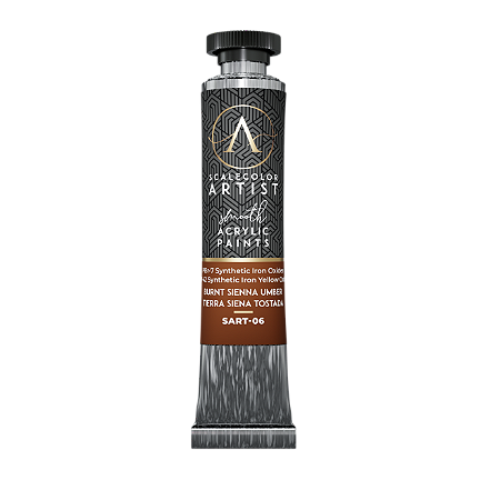 Tinta Acrílica Artist - BURNT SIENNA UMBER - Scale75 (20ml)